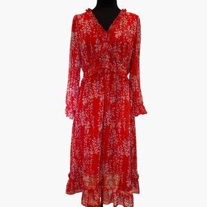 Mopoogoss floral dress NWOT